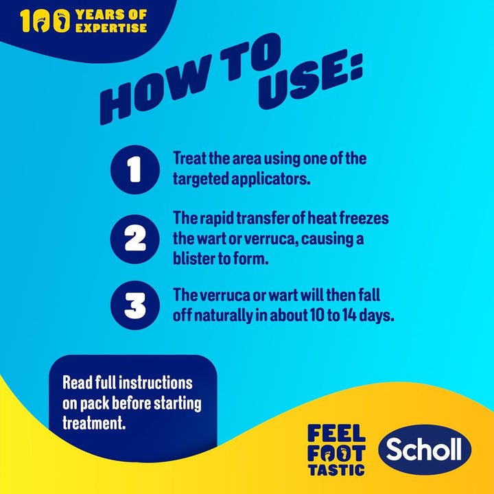 Verruca & Wart Complete Freeze Remover Kit, 80Ml - Verucca Freeze Treatment for Effective Wart and Verucca Removal, 1 Pack