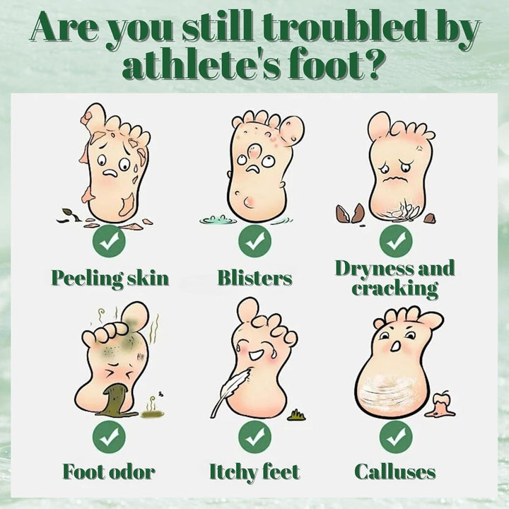 1Pcs Athlete'S Foot Spray 30Ml - Fast-Acting anti Fungal Spray for Foot Fungus Treatment, Feet Deodorant for Smelly Feet, Athlete'Sfoot Treatment with Natural Ingredients and Moisturising