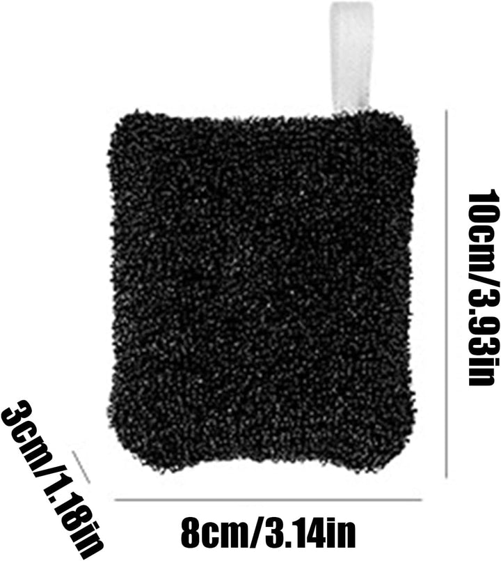 Wire Rinse Cloths, Household Metal Cleaning Sponge, Scratch-Resistant, Reusable Scouring Cloths for Wet and Dry Cleaning in Kitchen Sink and Stove