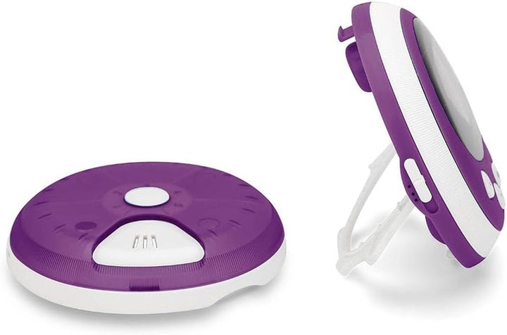 Pill Box 5 Compartments 5 Alarm Times, Purple