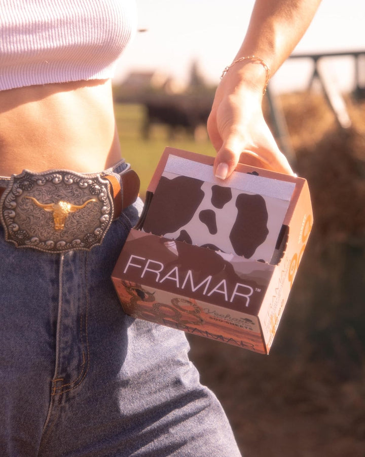 Cow Print Embossed Pop up Hair Foil, Hair Foils for Highlighting, Foils for Highlights, Hairdressing Foil for Hair Highlights, Foils Sheets, Hair Foils for Colouring – 500 Sheets