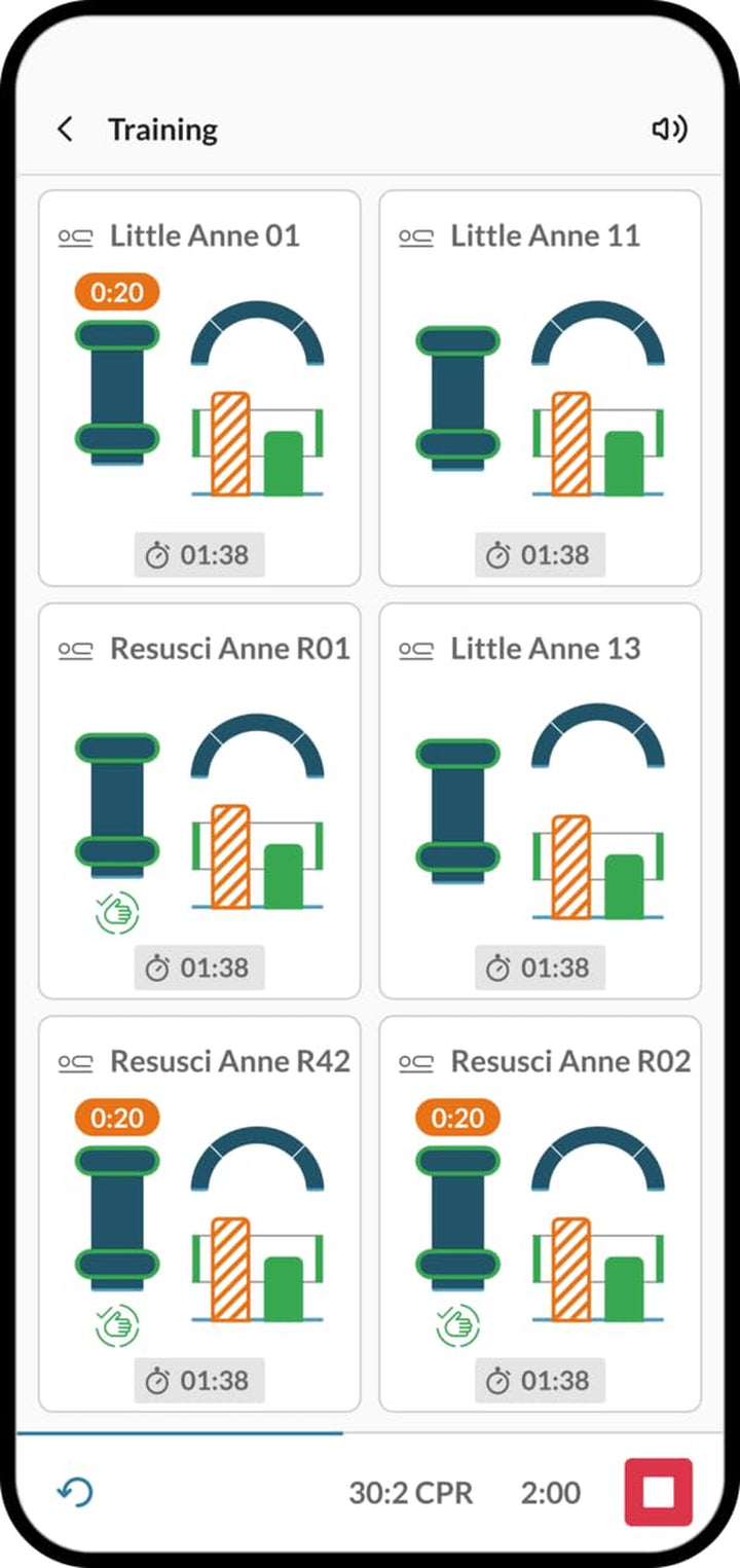 Little Anne QCPR  Training Manikin, Light Skin Colour