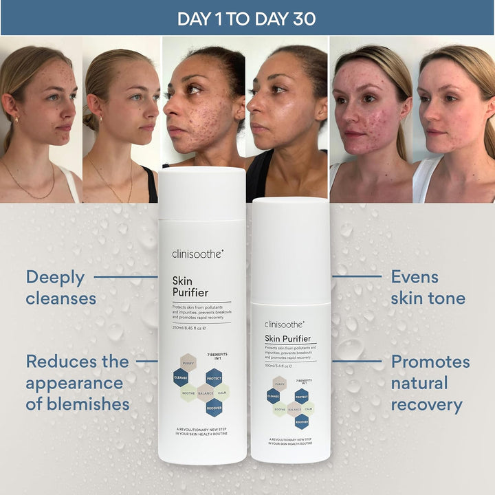 + Skin Purifier 250Ml Pour Top - with Hypochlorous Technology to Protect the Skin from Pollutants and Impurities, Prevent Breakouts and Promote Rapid Recovery