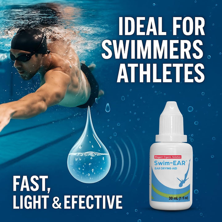 Swim-Ear Ear Drying Aid Drops, 29.57Ml, Fast Acting Water Removal, for Swimming and Water Sports