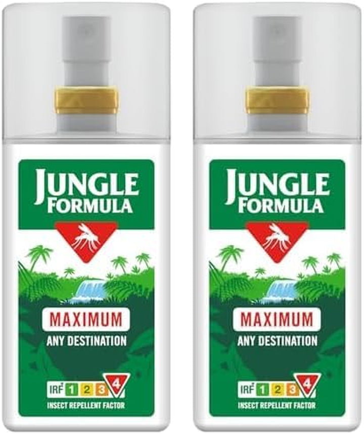 Maximum Strength Insect Repellent Aerosol Spray (90Ml - 50% DEET) - up to 9 Hour Protection against Mosquitoes, Ticks & Biting Insects - Mosquito Repellent for Travel & Domestic Use