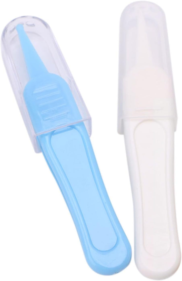 2 Baby Clean Tweezer Infants Clean Ear Nose Clean Tweezer Navel Baby Nose and Ear Gadget Forceps Cleaning Supplies Baby Nose and Ear Gadget