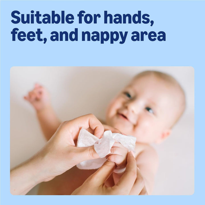 Ultra Sensitive Baby Wipes, 99% Water, 1080 Wipes, Unscented, 18 Pack of 60, (Previously a Mama Bear Brand, Same Product)