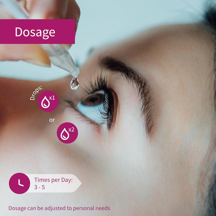 Eye Drops for Stye Eyes 10 Ml (Pack of 1) - Natural Relief for Redness, Swelling and Irritation - Moisturises and Soothes Discomfort Caused by Styes