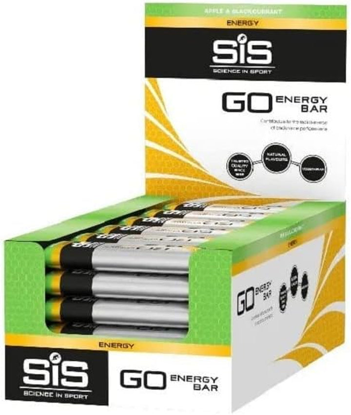 SIS Go Energy Bar, High Carb, Fruit Infused Energy Bar, Chocolate Fudge Flavour (30 Packs)