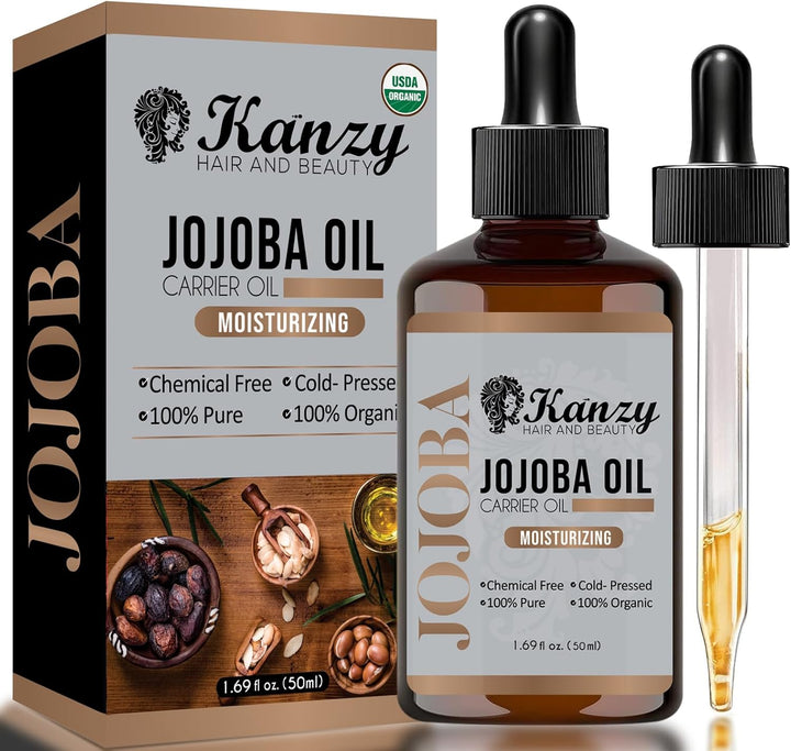 Kanzy Rosehip Oil for Face 120Ml Rosehip Oil Organic Cold Pressed Rose Hip Oil for Face 100% Pure Vegan Cruelty Free for Skin, Hair, Nails, and Body for Nourishment, Dryness, Fine Lines and Scars