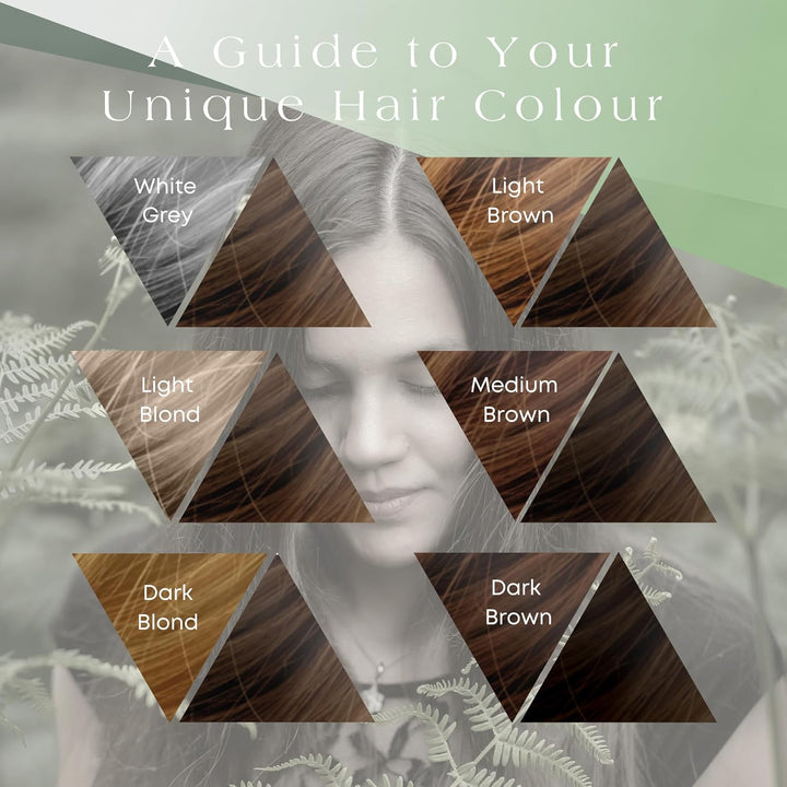 Organics Herbal Hair Colour Dye, Dark Brown, 110G