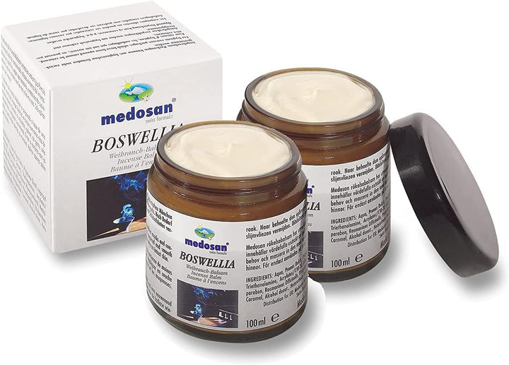 Twin Pack 100Ml - Boswelia Incense Balm, Natural Pain Relief for Arthritis, Swell, Joints, and Moring Stiffness | Natural Anti-Inflammatory Cream | Clinically Proven