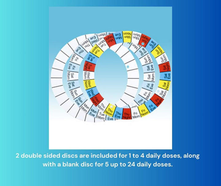 Advance Automatic Pill Dispenser with 24 Alarms - Enhanced Security & Advanced Technology Trusted by the NHS to Help Dementia, Alzheimer'S & Elderly Patients to Take Their Medication
