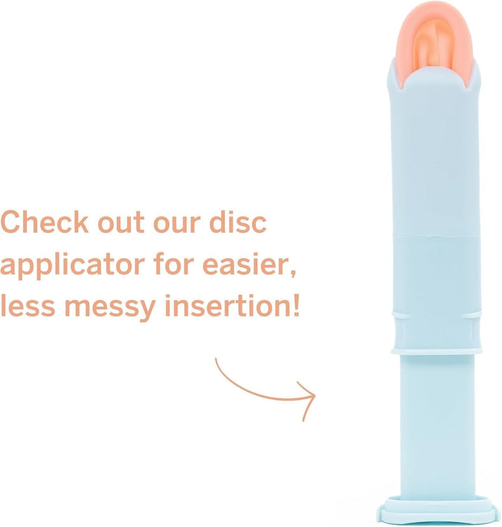 Pixie Menstrual Disc - No Metals or Toxins - Ranked 1 for Most Soft Reusable Period Disc - Removes like a Tampon - Capacity of 5 Tampons (Medium)