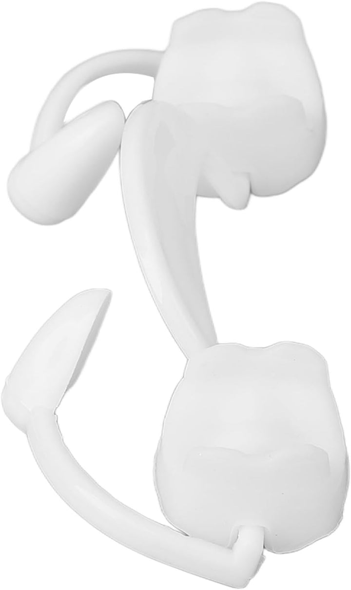 Horrible Creepy Fake Teeth Brace, Retractable Role Playing Fake Fangs, Plastic Material for Halloween Party