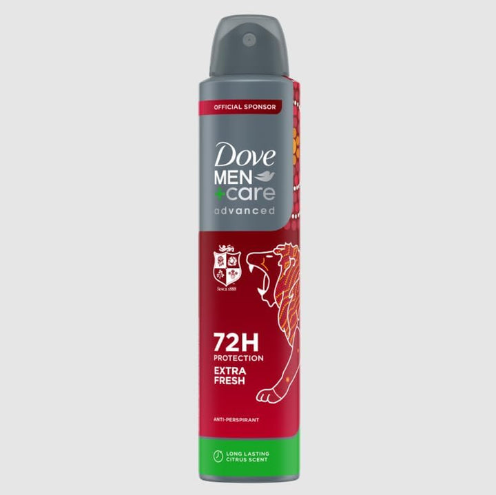 Dove Men+Care Advanced Clean Comfort Men'S Antiperspirant Deodorant Body Spray with ¼ Moisturising Cream & Anti-Odour Technology for 72 Hour Protection against Sweat and Odour 200 Ml