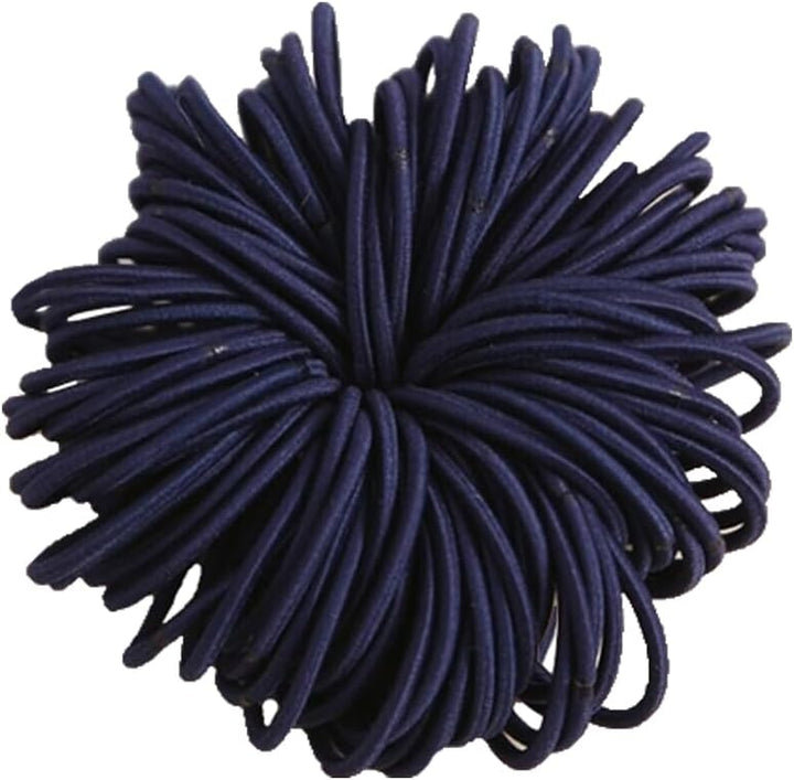 Hair Bands 50-Pcs, Hair Bands for Women, Ponytail Holders, Hair Bobbles Hair Ties (50 Bands)
