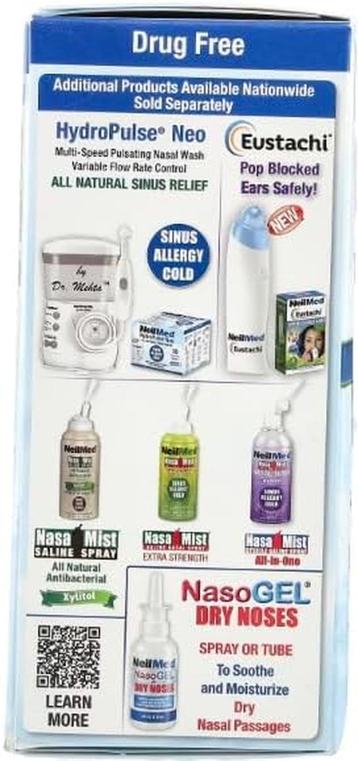 Sinus Rinse Original Kit, Squeeze Bottle + 60 Sachets