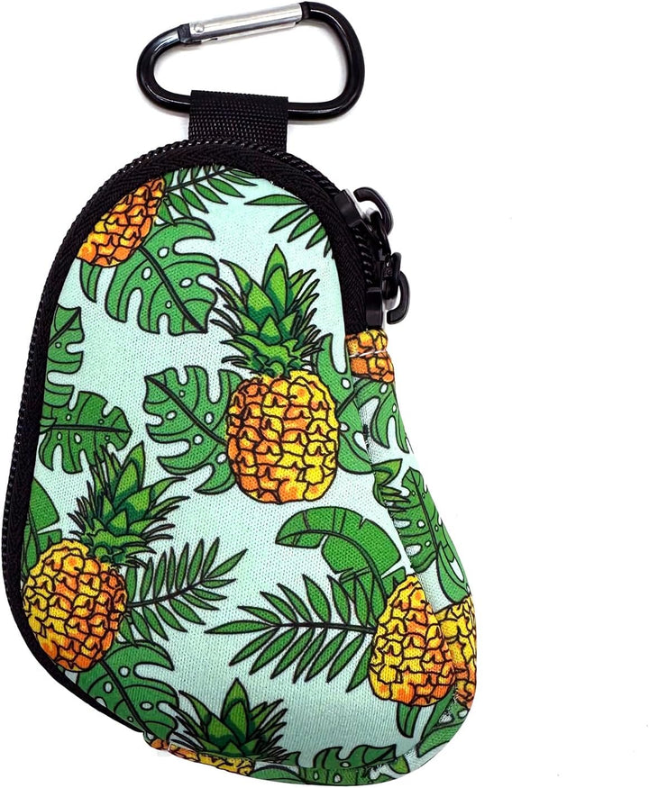 Asthma Inhaler Holder Neoprene Protective Portable Carrying Bag Travel Inhaler Mini Case Sleeve for L-Shaped Inhaler, Inhaler Not Included (Jellyfish)