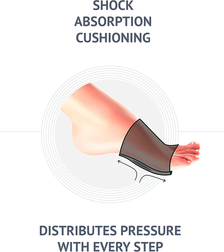 Podiatrist-Designed Metatarsal Pads for Women & Men - Ball of Foot Cushions for Pain Relief Metatarsalgia Morton'S Neuroma Calluses 1 Pair Black, Large M 8.5-10.5 / W 10.5-12