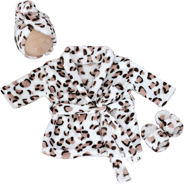 Soft & Adjustable Newborn Bathrobe Newborn Photography Bathrobe Soft Sleepsuit for Different Body Types of Babies Gift Warm and Comfortable after Bath Care