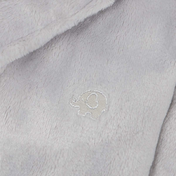 Baby Boys & Girls Unisex Dressing Gown (Ages 6-24 Months) Soft Plush Flannel Fleece Hooded Bath Robe