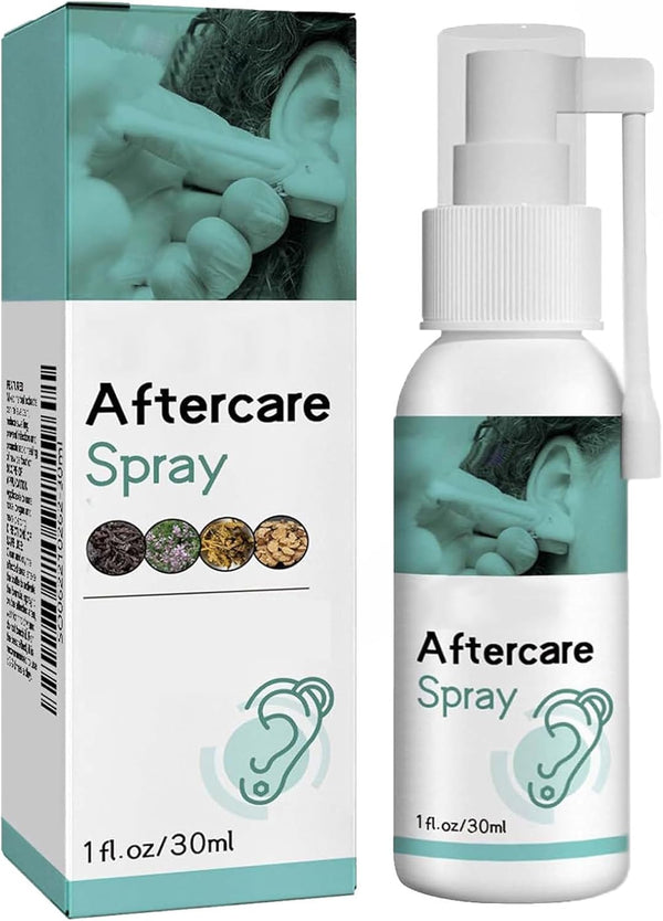 Saline Solution Spray, Aftercare Ear Nasal Cleaning Solution, Sterile Fluid Cleaner, Ear Cleaner