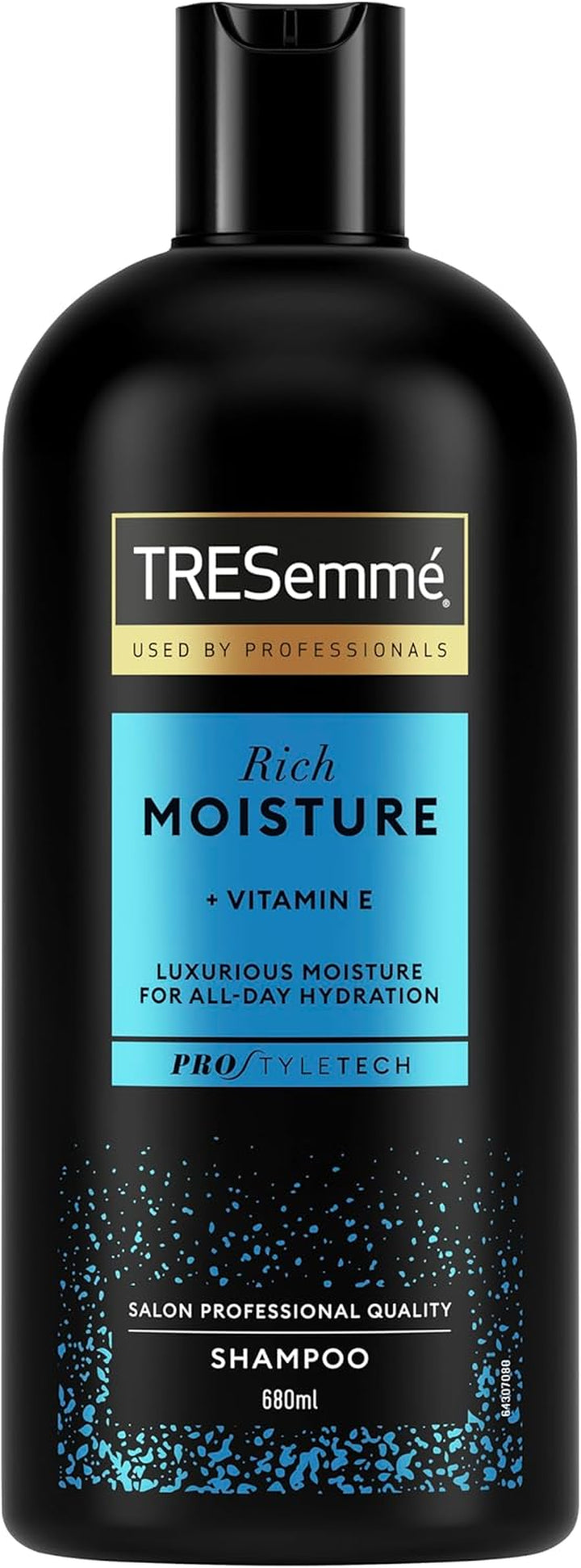 Rich Moisture Shampoo - with Vitamin E, Amino Acids & Ceramide for Deep Hydration, Softness, Damage Repair & All-Day Moisture – Ideal for Dry, Damaged Hair 900Ml