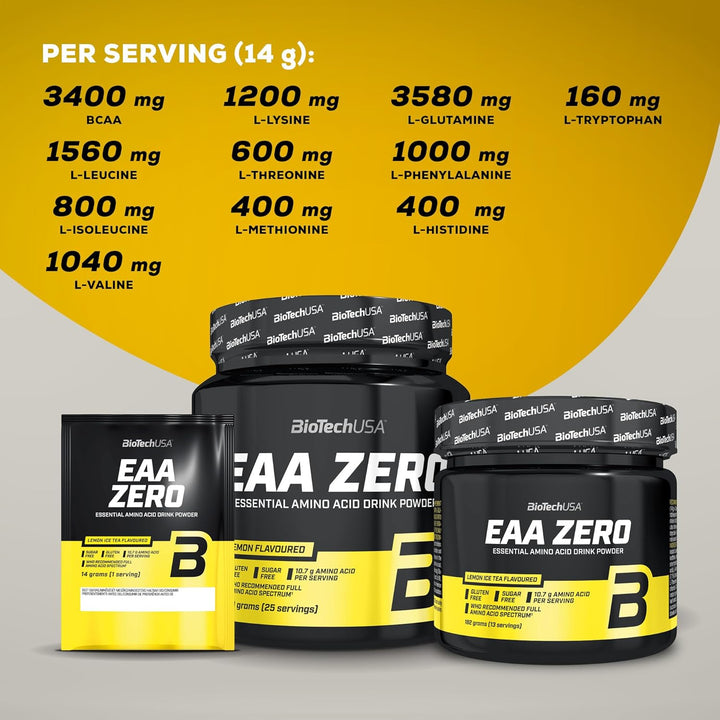 Biotech USA EAA Zero 350 G Essential Amino Acids of EAA BCAA