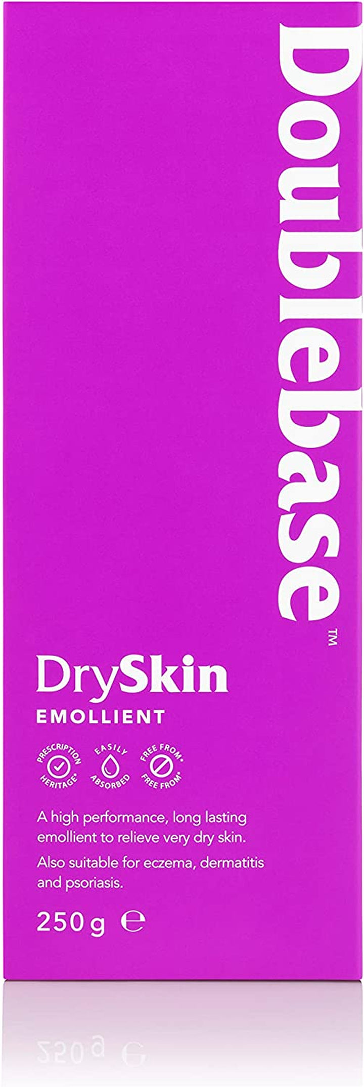 Dry Skin Emollient. Clinically Proven Moisturiser for Eczema, Psoriasis and Dermatitis Treatment. Body Cream for Dry Skin Relief, 250G Pump Pack