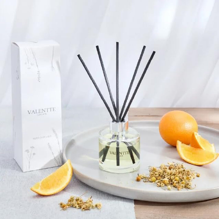 Reed Diffuser - Lemongrass & Rosemary Scent | Essential Oil Aroma for Home | 100 Ml
