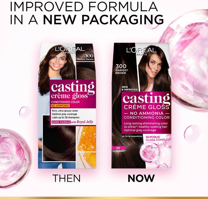 Casting Creme Gloss - Darkest Brown 300