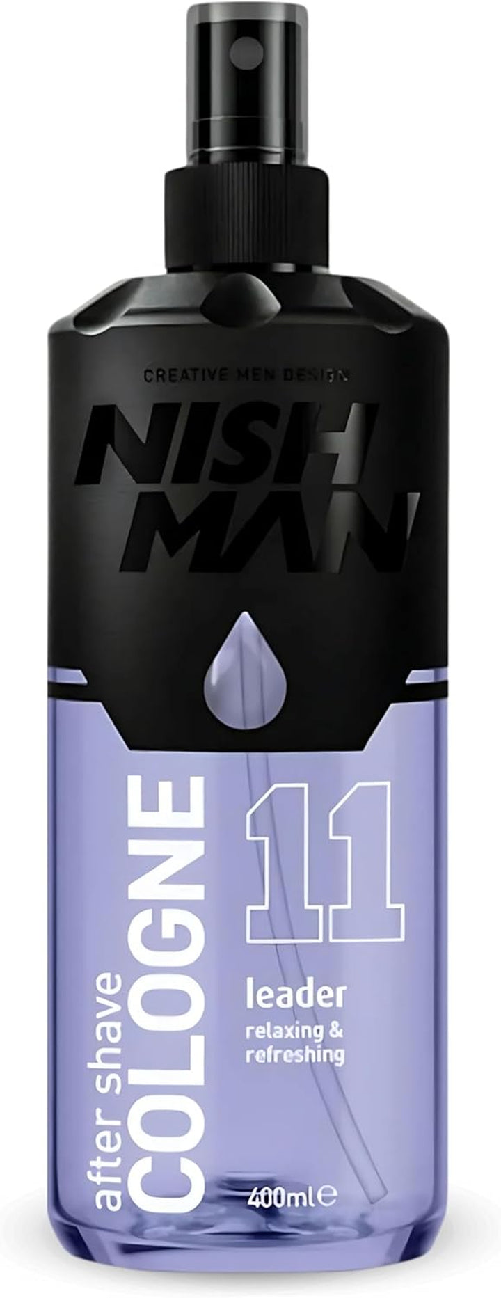 Aftershave Cologne 05 - Volcano 400Ml – Refreshing after Shaving Spray Lotion for Men - Scent of Creamy Heliotrope Flower & Oriental Hibiscus - Mens after Shave Cologne