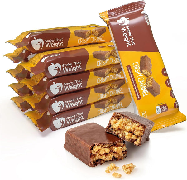 10X Crispy Caramel Meal Bars (58G Each)