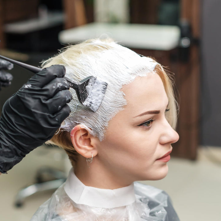 22 Piece Tools for Hair Colouring Kit, Hair Dye Brush Kit, Hair Dye Bowl and Brush Kit, Tint Brush Earmuffs, Mixing Spoon, Gloves and Disposable Shawl,Shower Cap