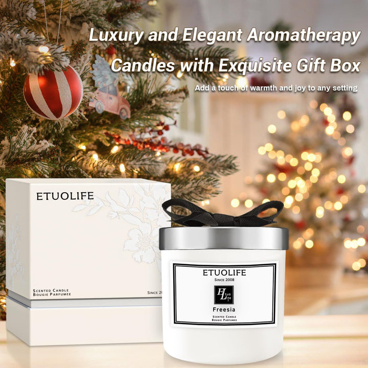 Candles Gifts for Women Men,High-End Luxury Scented Candle Gift Natural Soy Wax Candles,Long Burning Time Christmas Candle,Promotes Sleep Relieves Stress,Perfect for Bath Yoga Wedding Valentine'S Day