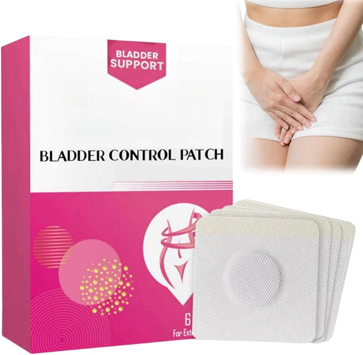 6Pcs Bladder Control Patch,Bladder Health Patch,Bladd/Er Patc/H,Bladd/Er Support,Urinate Relief for Men and Women,Go to Toilet Less Frequently