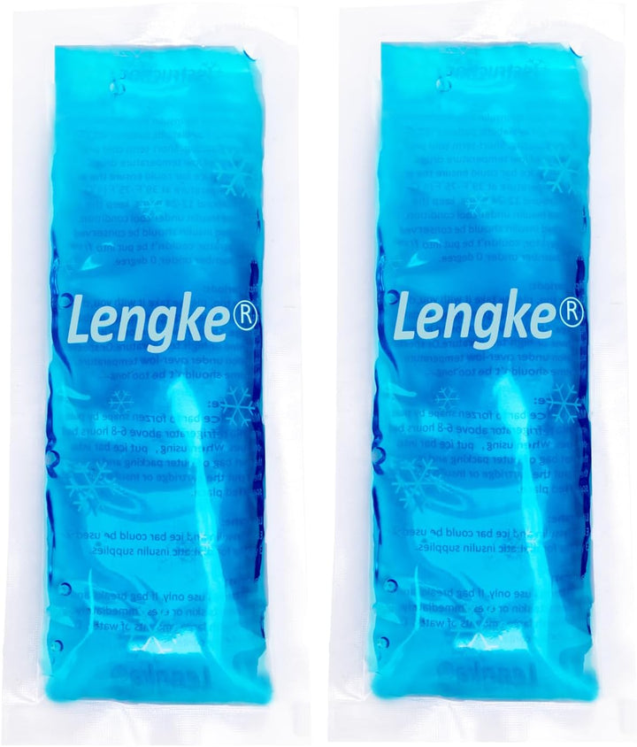 Manjaro Travel Case - Insulin Cooler Travel Case with 2 Ice Packs, Medication Cooler Bag for Fridge, Keep Medicine Cool While Traveling for Diabetic Supplies (Marble Purple)