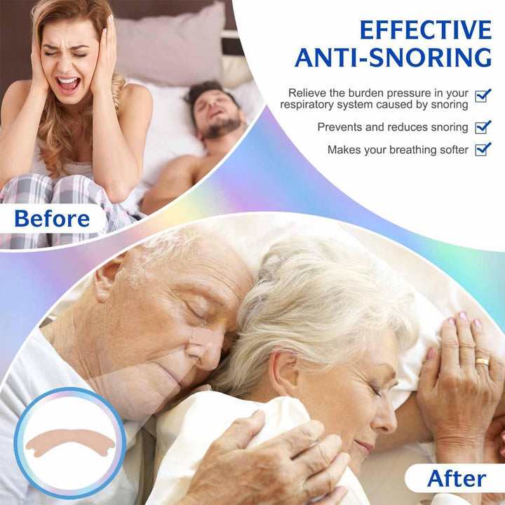 Nasal Strips, 52Pcs Snoring Strips for Men and Women, Nose Strips anti Snoring Devices, Helps Reduce Snoring, Instantly Relieves Nasal Congestion & Improves Sleep, anti Snore Strips Drug-Free