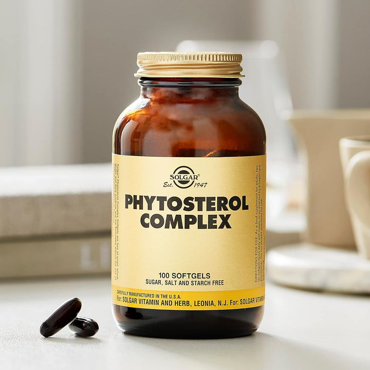 Phytosterol Complex Softgels - Pack of 100 - for Healthy Cholesterol Levels - Gluten Free
