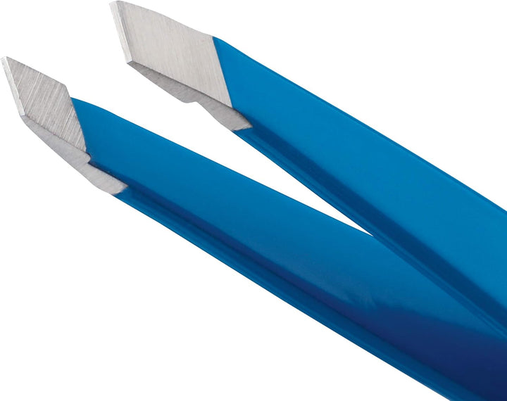 Bahama Blue Stainless Steel Mini Slant Tweezer
