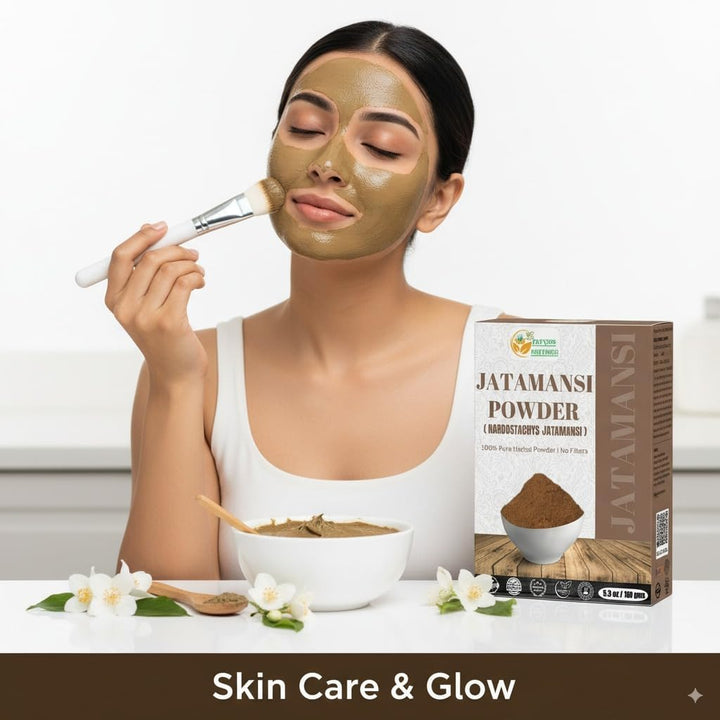 Jatamansi Root Powder Organic Nardostachys Jatamansi for Hair Growth Spikenard Stress Relief Formulation Natural Rhizome 5.3 Ounce / 150 Gms