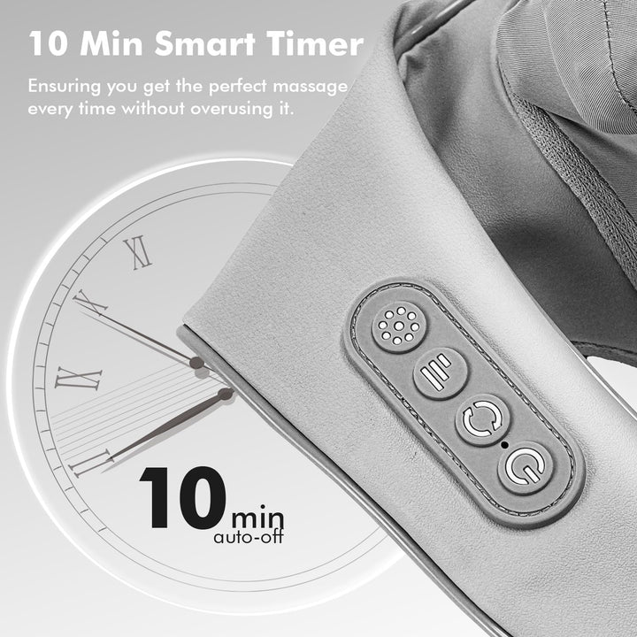 Neck Massager, Back Massager with Heat for Neck, Back, Shoulder, Foot, Leg, Use at Home, Car, Office, Gifts for Men, Women, Dad, Mother, Wife, Husband