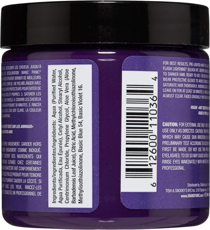 High Voltage® Classic Cream Formula Colour Hair Dye 118Ml (Electric Amethyst™)