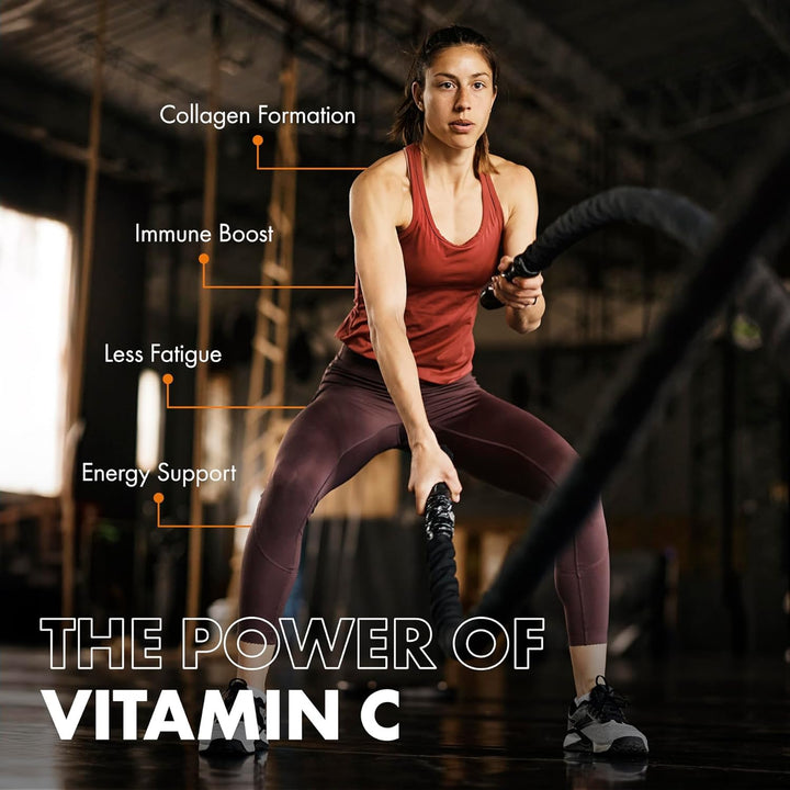 Vitamin C 1000Mg | 180 Premium Tablets (6 Month’S Supply) | High Dose Quality Ascorbic Acid | Suitable for Vegetarian & Vegans| Made in the UK by ®