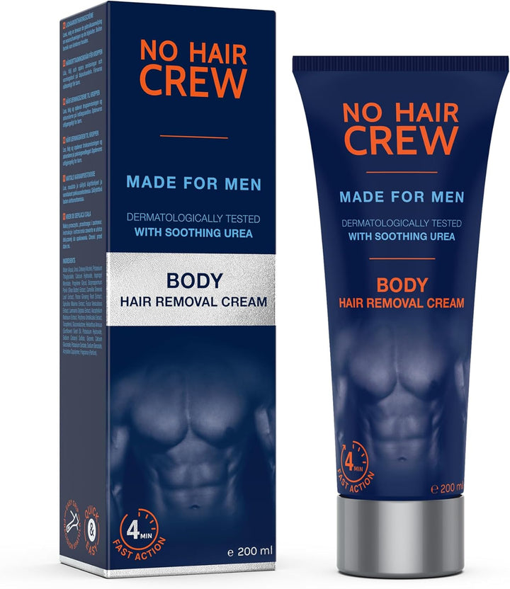 Body Hair Removal Cream – Depilatory Cream. Made for Men, 200 Ml