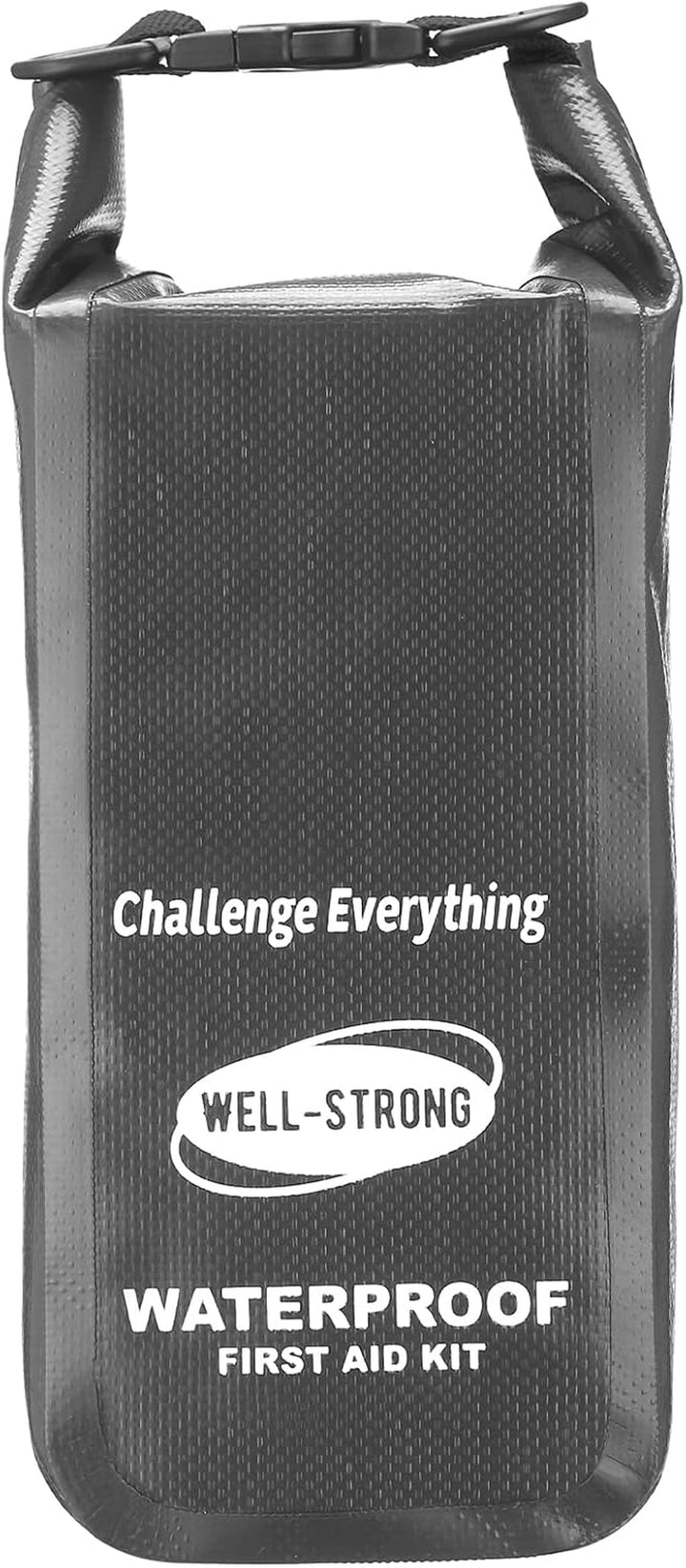 Waterproof First Aid Kit Roll Top Boat Emergency Kit with Waterproof Contents for Fishing Kayaking Boating Swimming Camping Rafting Beach Orange