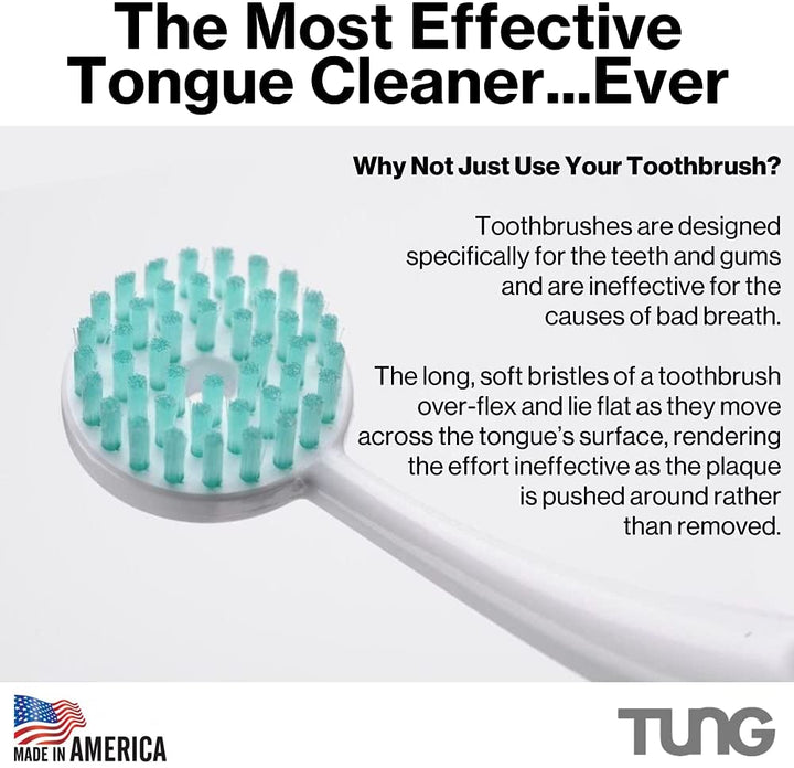 Fresh Mint Tongue Cleaner Gel - Pack of 4