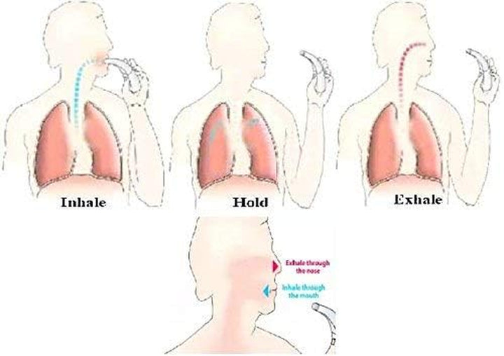 New Good Health Original Himalayan Salt Pipe Ceramic Filled with 100% Pure Himalayan Salt - with Hygienic Dust Cap 200Grm Salt