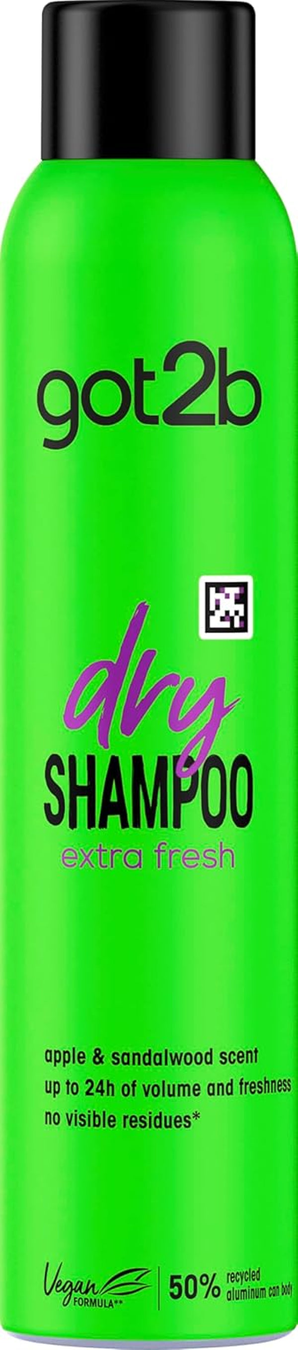 Dry Shampoo Instant Fresh up Extra Fresh 200 Ml, Cleans & Refreshes, Instant Fresh Up, for 48H Fragrance, Hair Dry Shampoo, Vegan Formula